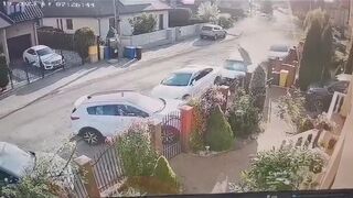 Out Of Control Car Causes Instant Death(repost)