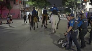 Funny Fight on 6th Street