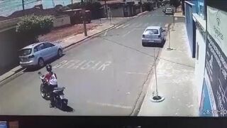 Girl Causes Own Accident