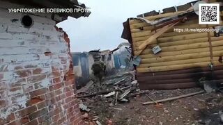 Destruction of four American mercenaries who fought against Russia.