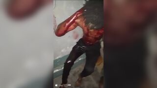 Kenyan Man Nearly Beheaded By His GF`s EX Man