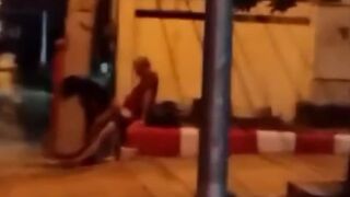 European tourist has sex with Thai prostitute