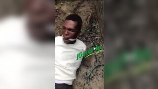 Rival In Nigeria Gets Spine Cut By An Ax