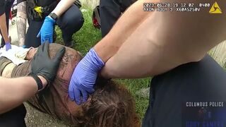 Columbus  Officers Find a Woman Eating Mud
