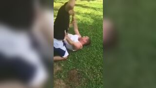 Drunk Ass Motherfucker Gets Put Down After Running His Mouth