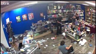 California Gaming Store Employees VS Armed Robber