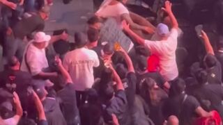 UFC Mexico - Fight with Fans (another angle)