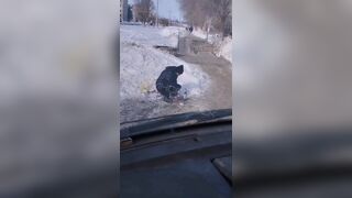Drugged Male Urinates In The Bottle, Drinks It In Russia