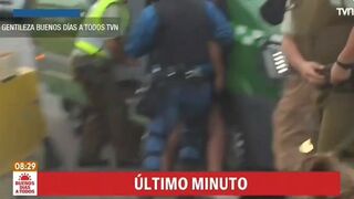 Vile Woman Shoots Cop with Cop's Gun On Chilean Live TV