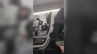 Air Rage - Two Guys Get into a Fight over the AC on a Plane