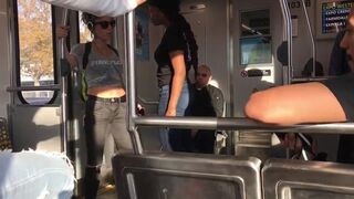 Girls Brawl on the Los Angeles METRO Expo Line