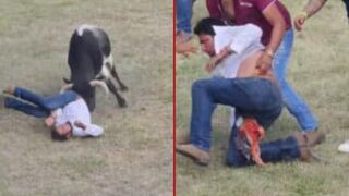 Man brutally gored by bull during festivities - Mexico