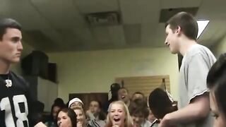 High school rap battle fight