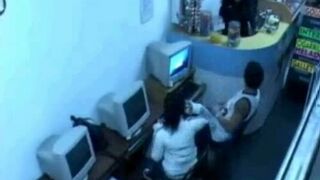 Fucking In An Internet Cafe