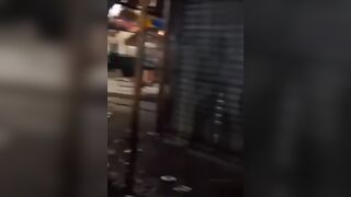 Woman tries to break a fight, ends up getting stabbed instead.