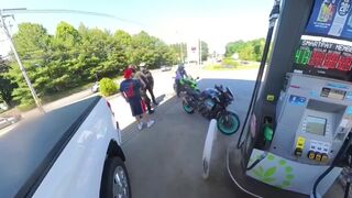 Angry Truck Driver VS Angry Bike Riders