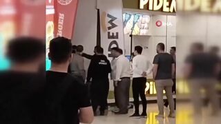 Fight Over Hamburger In Turkey