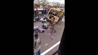 Bus accident in Congo