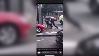 UK Cop Punching Disabled Man