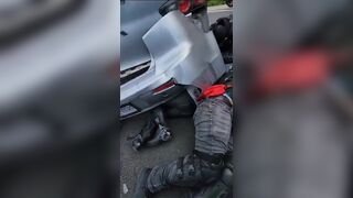 Motorcycle crash