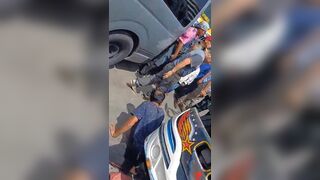 Man Is Alive Being Crushed By Truck Wheel In Guatemala