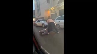 Road Rage Fight In Argentina