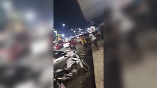 Fight Outside The Club In Brazil