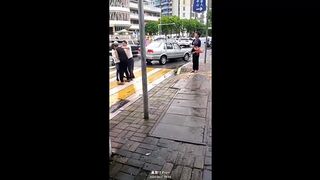 Heated Road Rage Argument In China