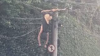 Man was electrocuted to death while attempting to steal cables - Brazil