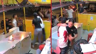 Man is stabbed to death during bar fight - Puerto Gaitán, Colombia