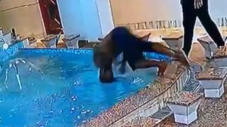 Man dies after attempting to dive in a shallow pool - India