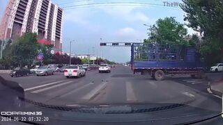 Another Truck Win Over Bike