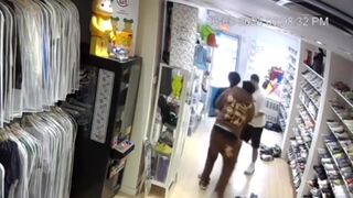 Armed Robbers at Sneaker Store
