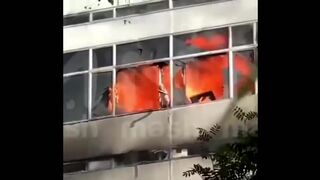 Russian Military Research Institute burns down