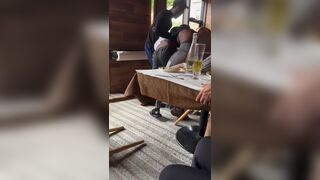 Fighting in a Classy Restaurant