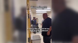 Citizens Arrest for Pervert in Women's Bathroom