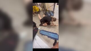 Female Cadets Fight in Laundry Room