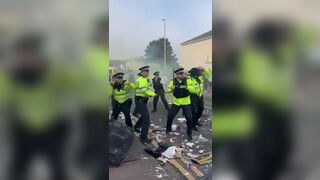 UK cops vs bin