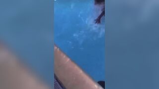 Beat Down Inside The Pool