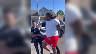 Handcuffed Man Punched By LAPD Cop