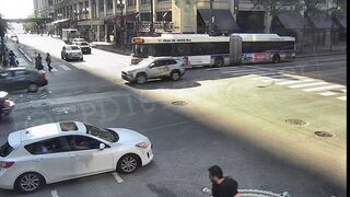 Woman randomly attacked at State and Randolph, Chicago