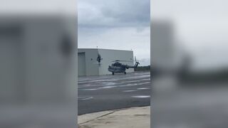 Mexico: National Guard helicopter damages hangar at 'Ponciano Arriaga' airport