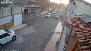 Brazilian Cop Ambushed By Gang, Armored Toyota Saves His Ass