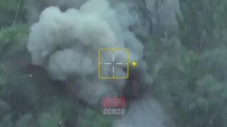 Ukrainian tank vs anti-tank mine