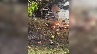 Plane crash in Brazil(aftermath)