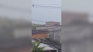 Plane Falls from Sky - all dead(another angle)