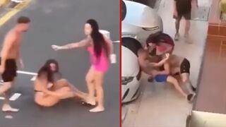 Man gets into fight with his girlfriend after learning she cheated, neighbors intervene - Spain