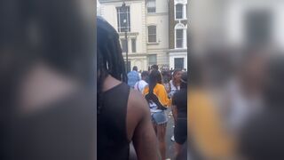 Fight at Notting hill carnival