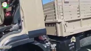 Pakistani Army truck Ambushed By Balochistan Freedom Fighters