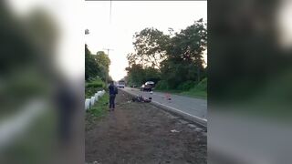 Motorcyclist Killed By Van In El Salvador